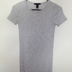 Gray forever 21 mini dress